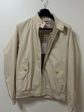 Ben Sherman Cream Harrington Jacket